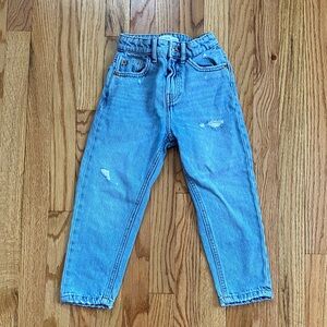 Zara Kids Light Blue Distressed Jeans
